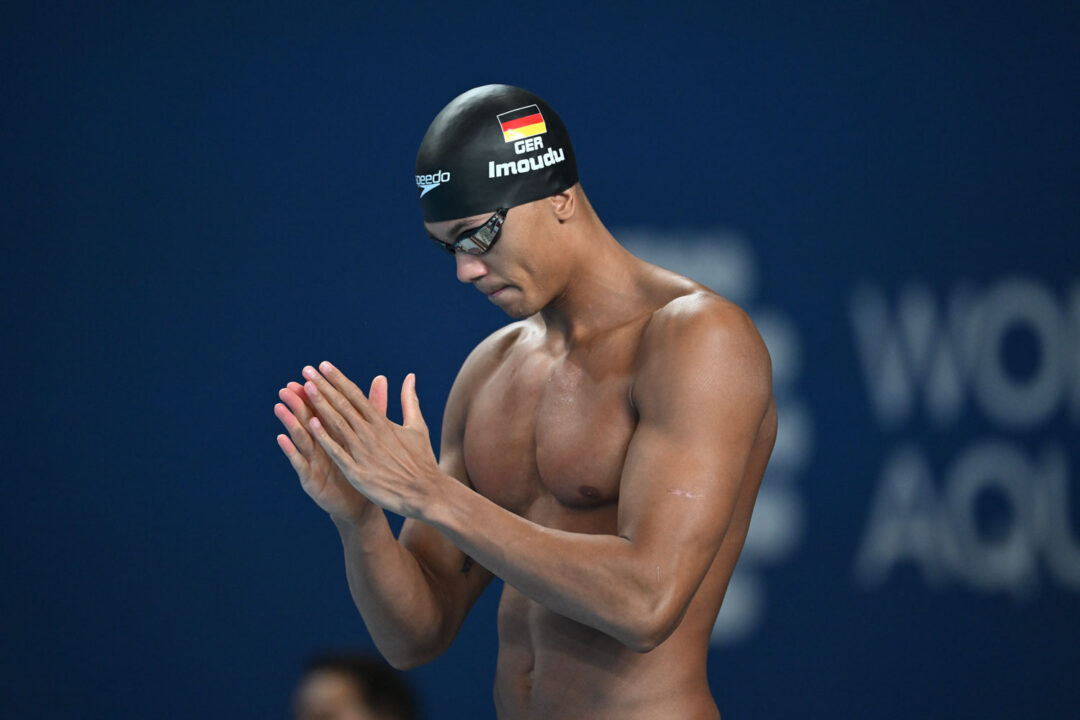 Melvin Imoudu Hits New German 50 Breast Record On Day 1 Of Eindhoven Qualification Meet