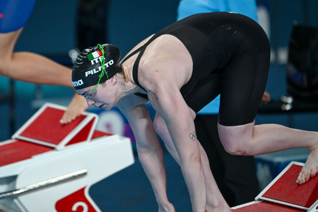 Benedetta Pilato Puts Up 29.59 50 Breast On Final Day Prelims At Italian Olympic Trials