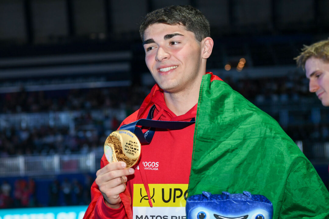 Portugal Open 2026: Diogo Ribeiro Firma 23.05 Nei 50 Farfalla E Guida Il Meeting