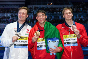 Diogo Ribeiro Sets New Portuguese Record To Win 50 Free Gold At European U23 Championships