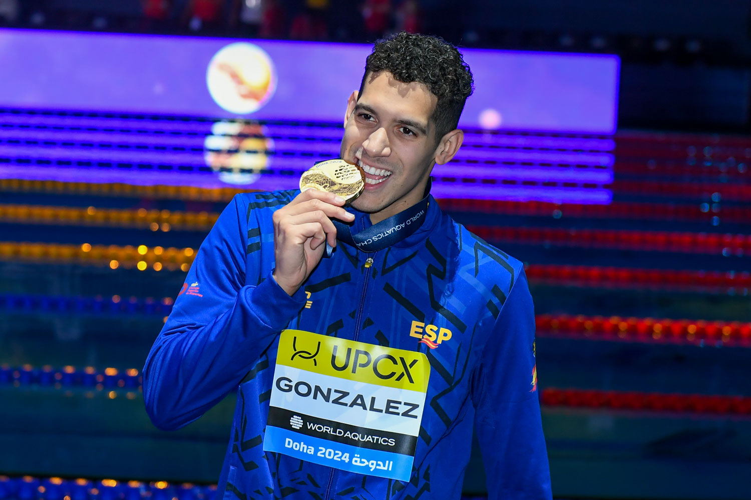 Hugo González, entre los cinco nadadores seleccionados para la lista olímpica provisional de España