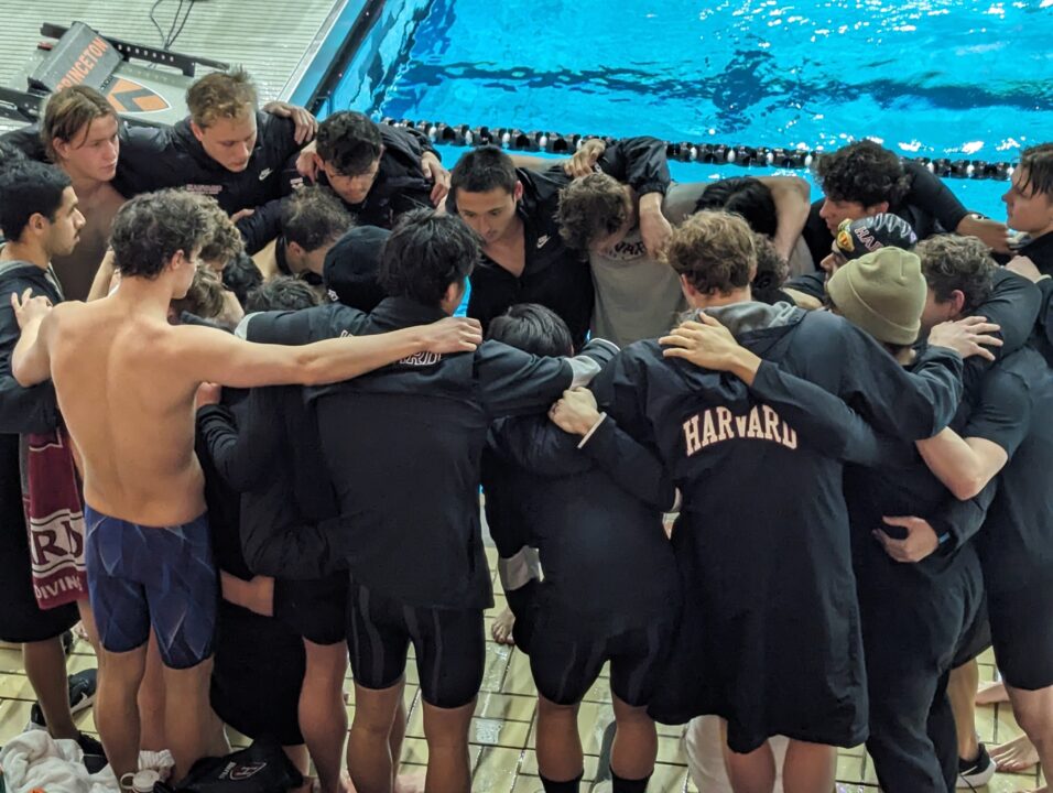 Harvard Men Lead Princeton and Yale on Day 1 of HYP Double Dual Meet