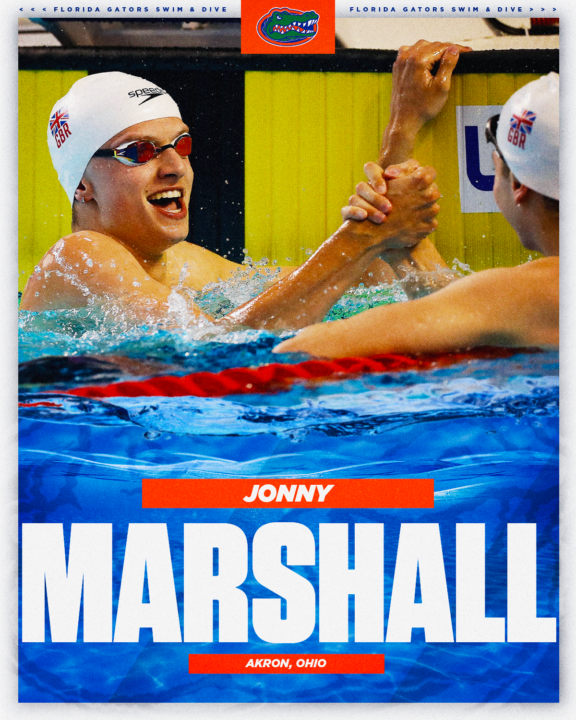 Jonny Marshall Swims Fastest Freshman 100-Yard Backstroke Ever