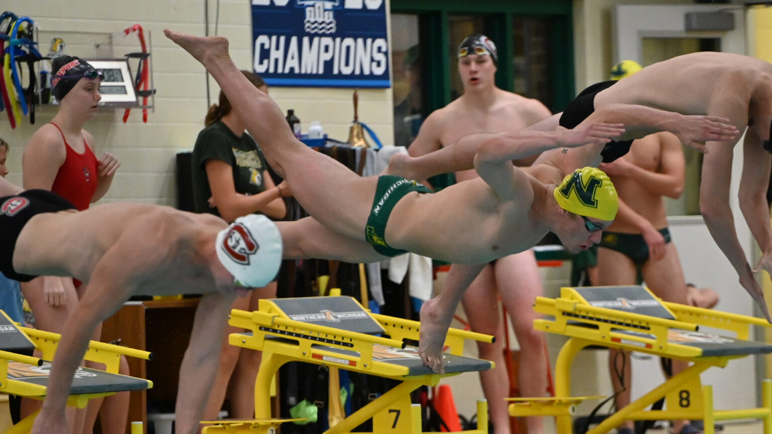 GVSU Sweeps 2024 GLIAC Championships, NMU's Leo Nolles Rips 18.7 and 18