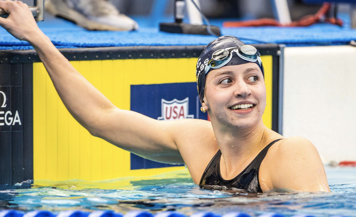 After Breaking American Record, Kate Douglass May Not Swim the 50 Free at Olympic Trials