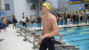 2024 Patriot League Champs: Navy’s Jonah Harm Sets a Trio of 50 Free Records on Night 2