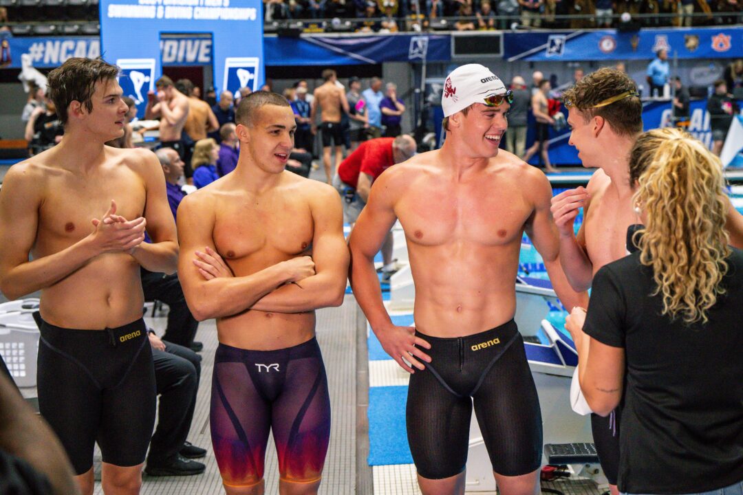 ASU Wins First Relay NCAA Title in Program History, Crushes 400 Medley NCAA Record in 2:57.32