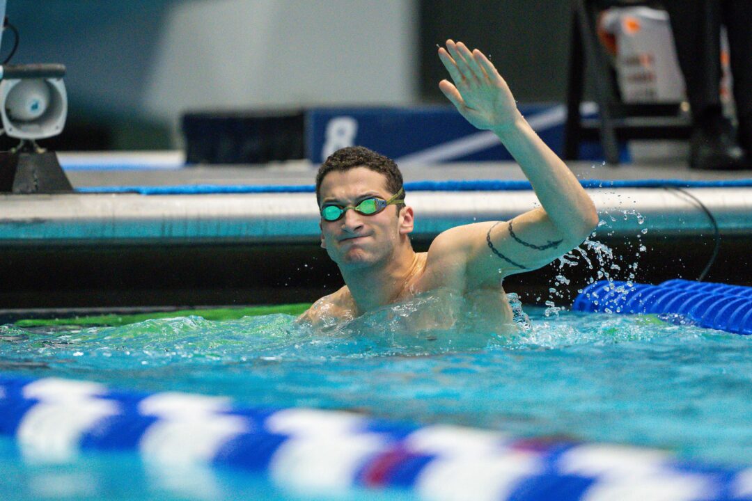 Arsenio Bustos Makes ACC Championships Return, Wins 200 IM With 1:40.39