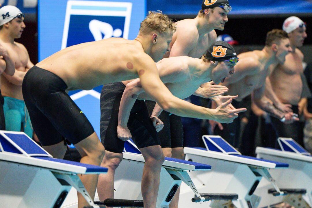 2025 College Swimming Previews: #12 Auburn Men Continue to Showcase Relay Depth