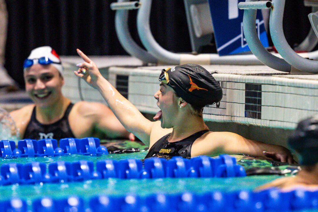 2024 W. NCAAs: Day 3 Up/Downs Sees Texas Swimmers Close the Gap