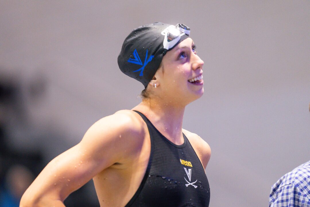 Gretchen Walsh on Night 3: “The goal was to go 47 in the 100 fly and 47 in the 100 back”