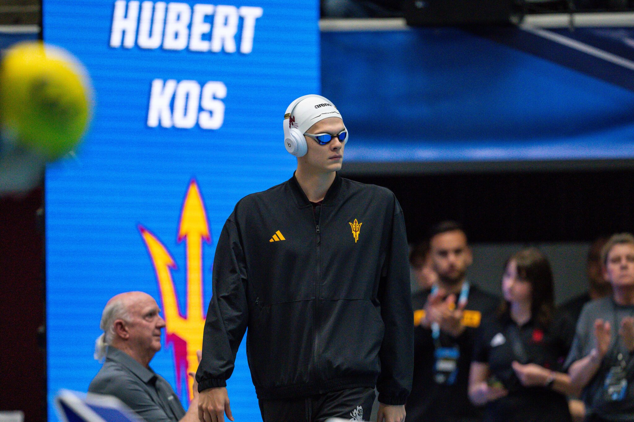 Newest member of the Longhorns: Hubert Kos, the 2024 NCAA Champion and former Arizona State swimmer