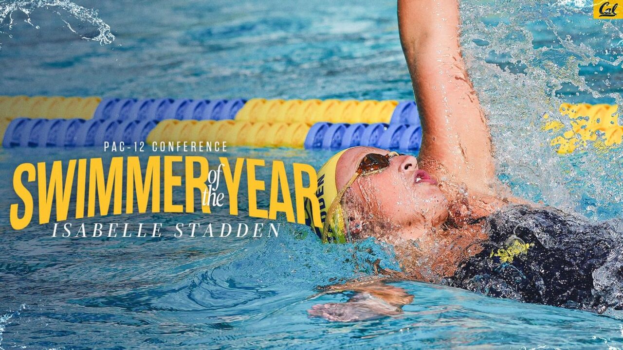 Isabelle Stadden Named Pac-12 Women’s Swimmer of the Year