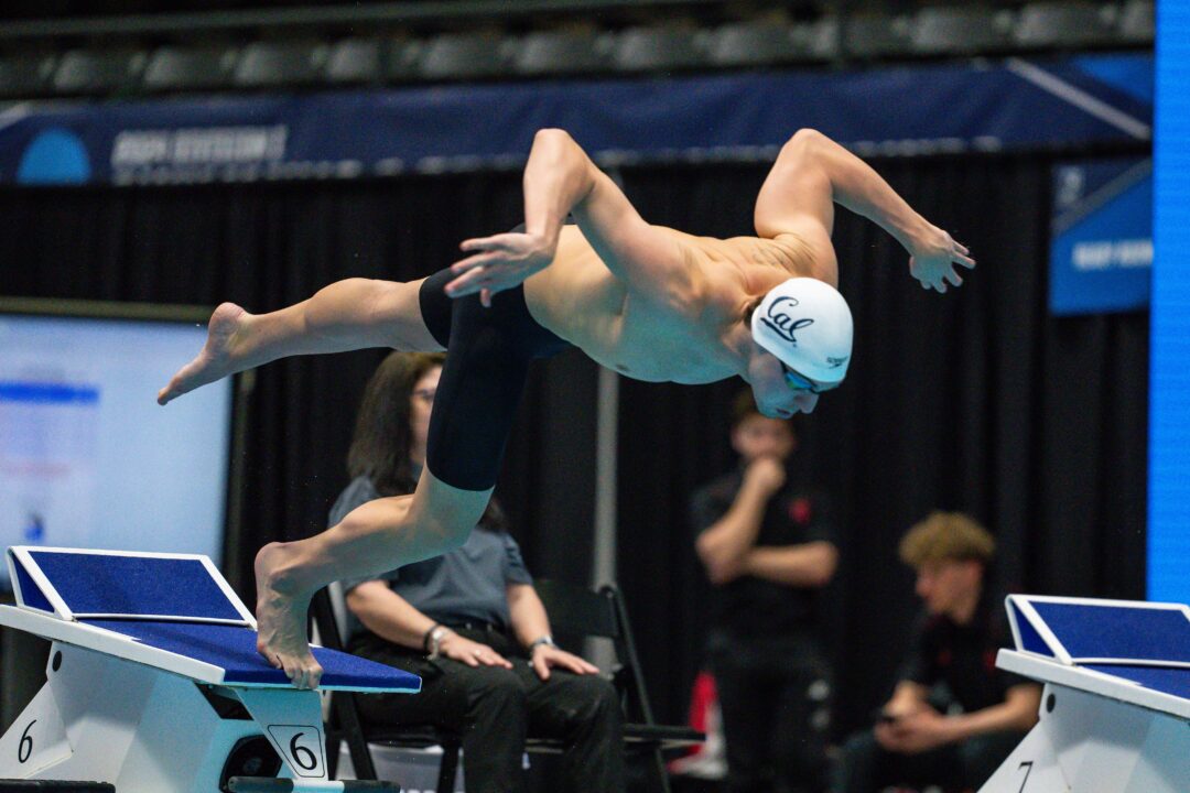 Cal Men Make a Statement in ACC Debut, Downing Both Relay Championship Records