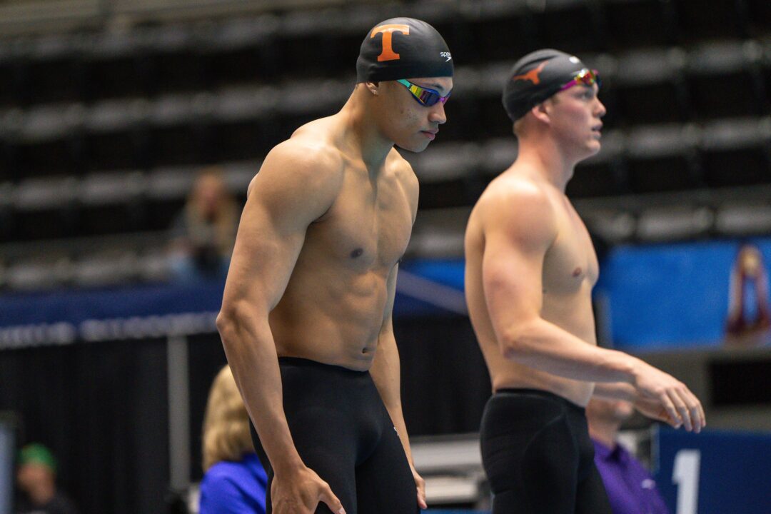 Jordan Crooks Posts 18.12 50 Free To Lead Off Tennessee’s 200 Free Relay (1:13.96)