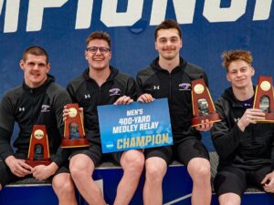 McKendree Scorches NCAA DII Record in Men’s 400 Medley Relay (3:07.11)