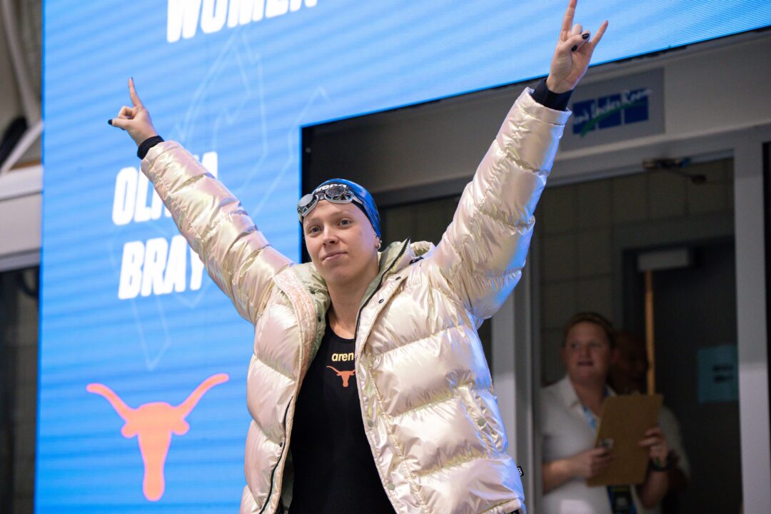 NCAA ‘A’ Finalist Olivia Bray Returning To Texas For 5th Year