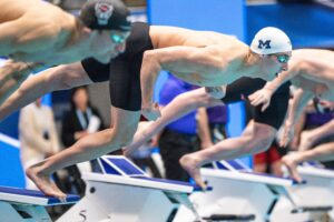 WATCH: Michigan Break Ohio State’s Big Ten Record in the 200 Freestyle Relay