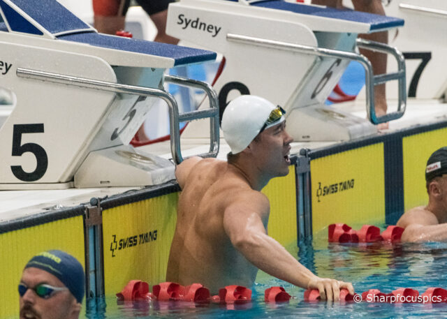 William Yang Continues Consistent Season With 48.42 100 Free Prelim Swim In Sydney