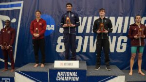 Connecticut College’s Justin Finkel Named CSCAA Swimmer of the Year for Men’s DIII Swimming