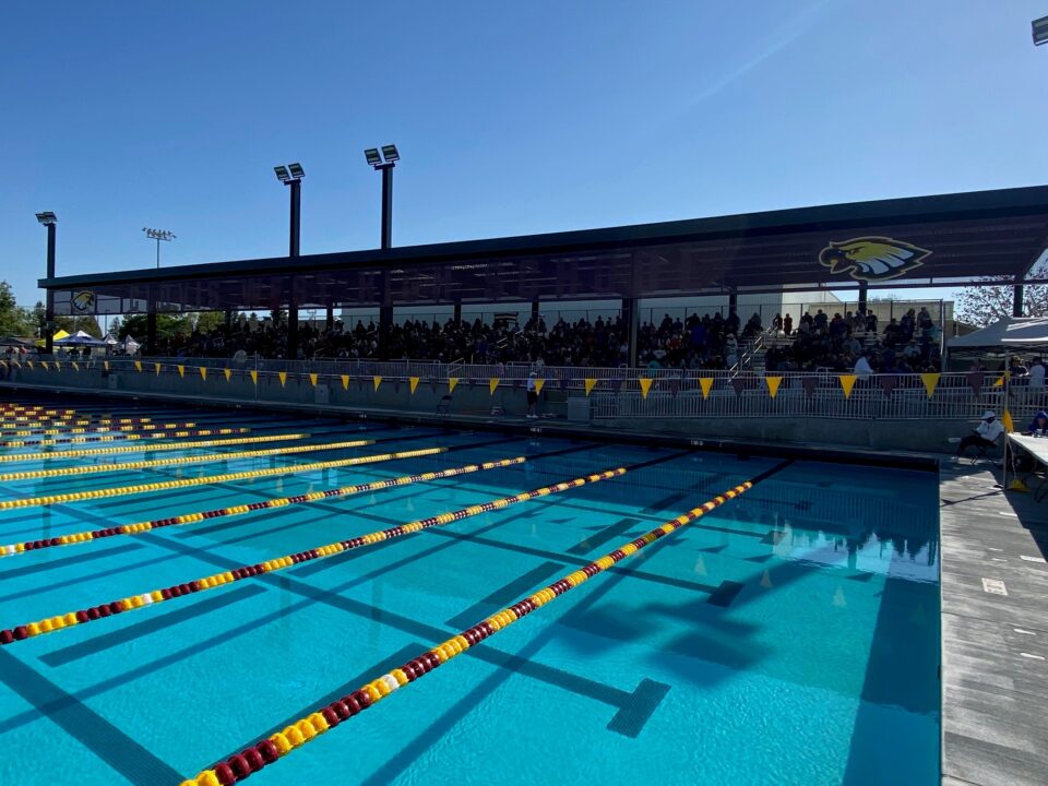 Soph. Andrew Maksymowski Swims Best Time of 1:36 in the 200 Free to Win at Clovis West Invite
