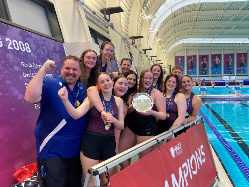 University of Strathclyde’s Women’s Water Polo Completes Unbeaten Season With BUCS Title