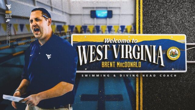 <div>WVU Announces Xavier’s Brent MacDonald As New Head Swim & Dive Coach</div>