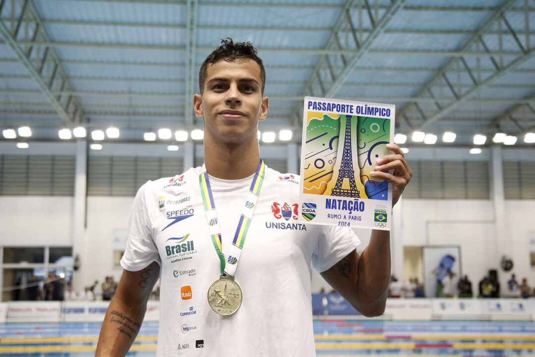 París 2024: Guilherme Costa suma aguas abiertas a su calendario en los Juegos Olímpicos