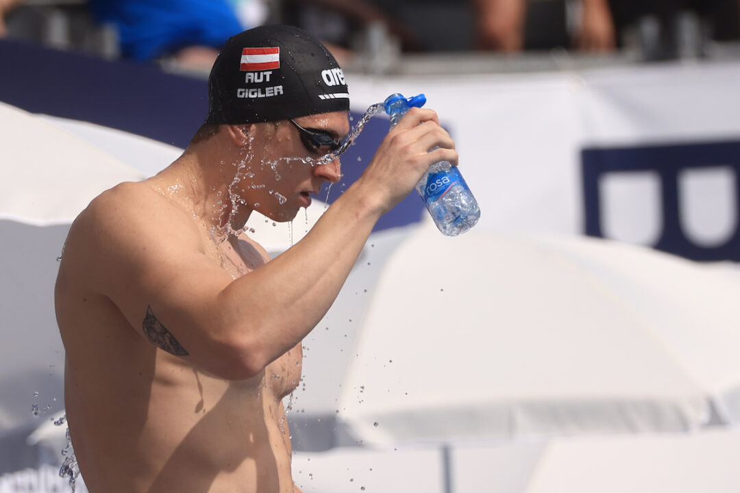 Heiko Gigler & Virginia Commit Pavalic Lower 50FR National Records In Euro SC Heats