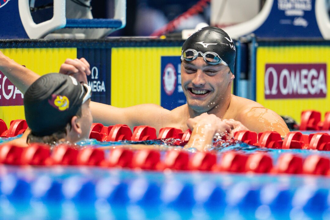 Adam Chaney Sets New Big 12 Meet Record With 1:38.33 200 Backstroke