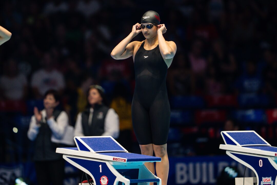 Annika Parkhe Breaks 2:00 Mark For First Time With 1:59.10 200 Free On Night 1 in Minneapolis