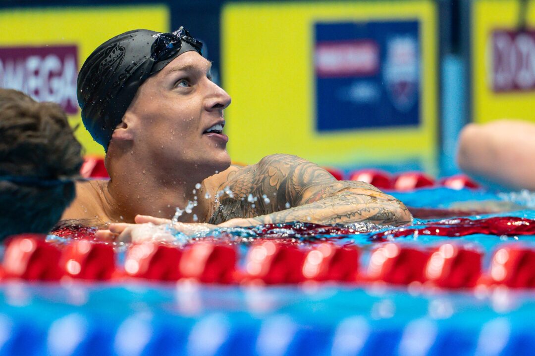 Caeleb Dressel: “I don’t know if I’ll ever go a best time ever again”