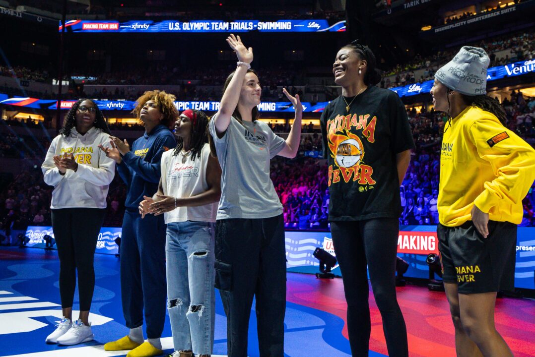 Caitlin Clark, Indiana Fever Attend Night Four Finals Of 2024 U.S. Olympic Trials