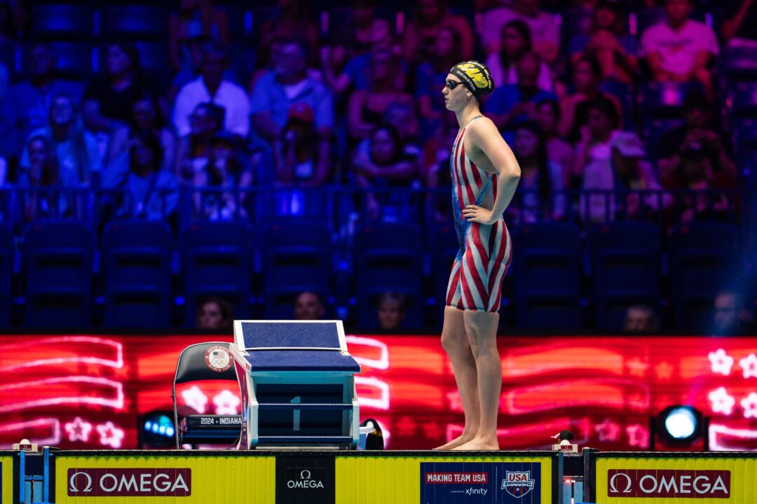 Claire Weinstein, 17, Leads Off 4×200 Free Relay in 1:54.88, Fourth-Fastest American Ever