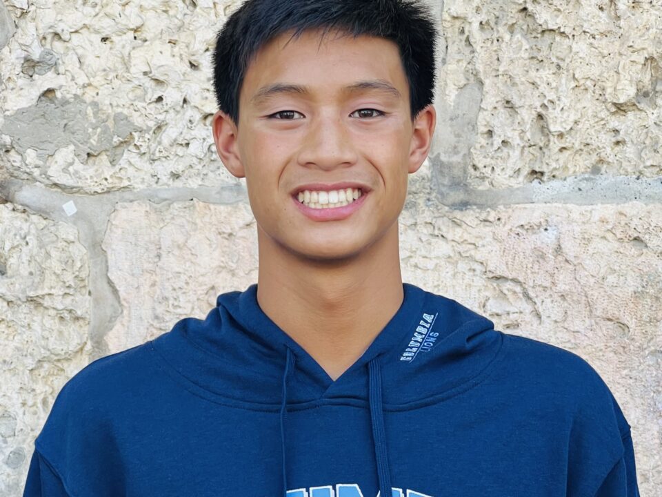 Philippines Junior National Record Holder Gian Santos (2024) Commits to Columbia