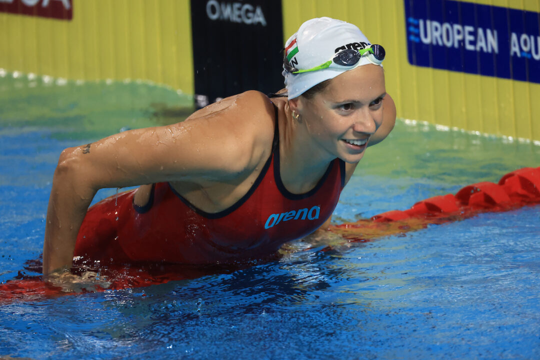 La 5 Volte Olimpica Boglarka Kapas Si Ritirerà Dal Nuoto Il Prossimo Dicembre