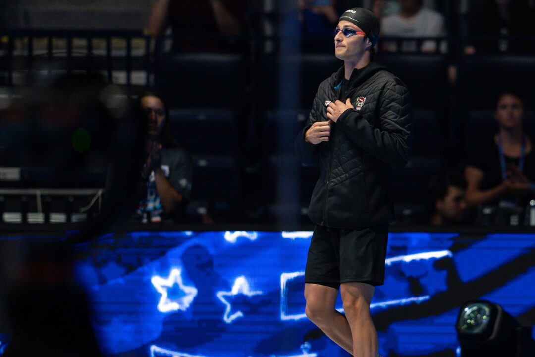 Drew Salls Swims 21.93 in 50 Free At North Carolina Senior Championships