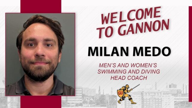 <div>Division II Gannon University Announces Milan Medo As New Head Swim & Dive Coach</div>
