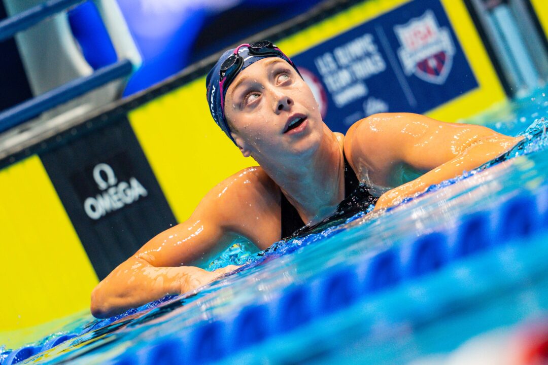 Paige Madden, Erin Gemmell FULL Press Conference (200 Free)