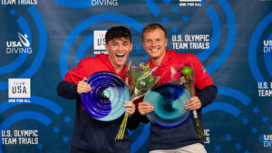 Downs & Duncan, Schnell & Parratto Book Paris Tickets On Day 2 of U.S. Olympic Diving Trials