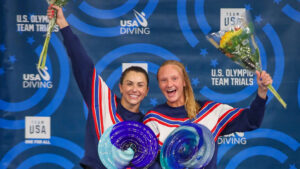 Kassidy Cook, Sarah Bacon Qualify for U.S. Olympic Diving Team in Synchronized 3-Meter