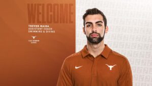 Texas Swimming and Diving Adds Trevor Maida as Assistant Coach