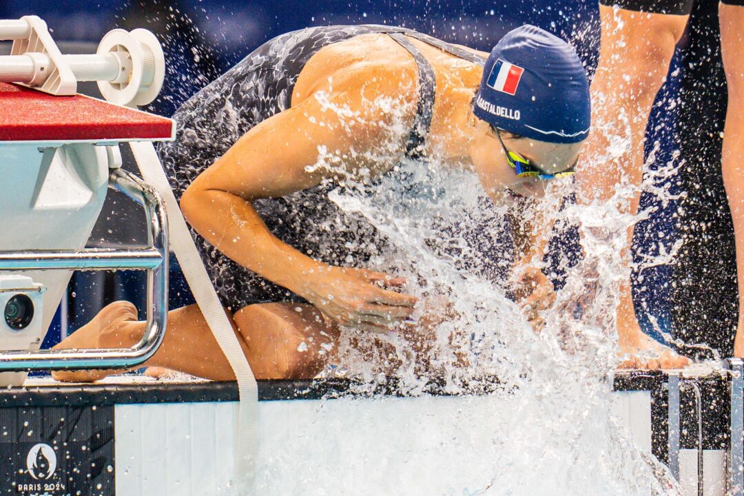 Beryl Gastaldello Jumps To #4 All-Time With New French Record In Women’s 50 Fly (24.43)