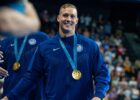 Caeleb Dressel Travels to Austin, Texas to Visit Nulo Pet Food, Nitro Swim Club