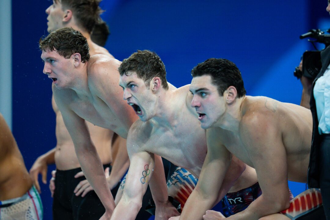 2025 World Championships Previews: United States Men Hunting 4×100 Free Relay Win