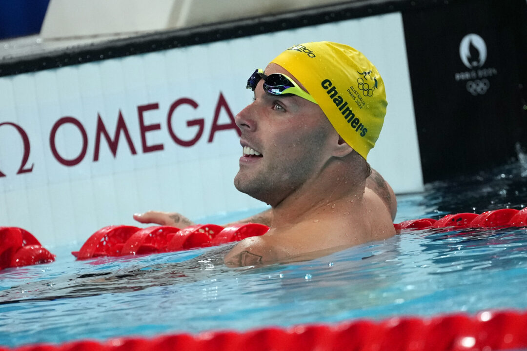 Kyle Chalmers Will Return to Marion Swimming Club After Queensland Championships