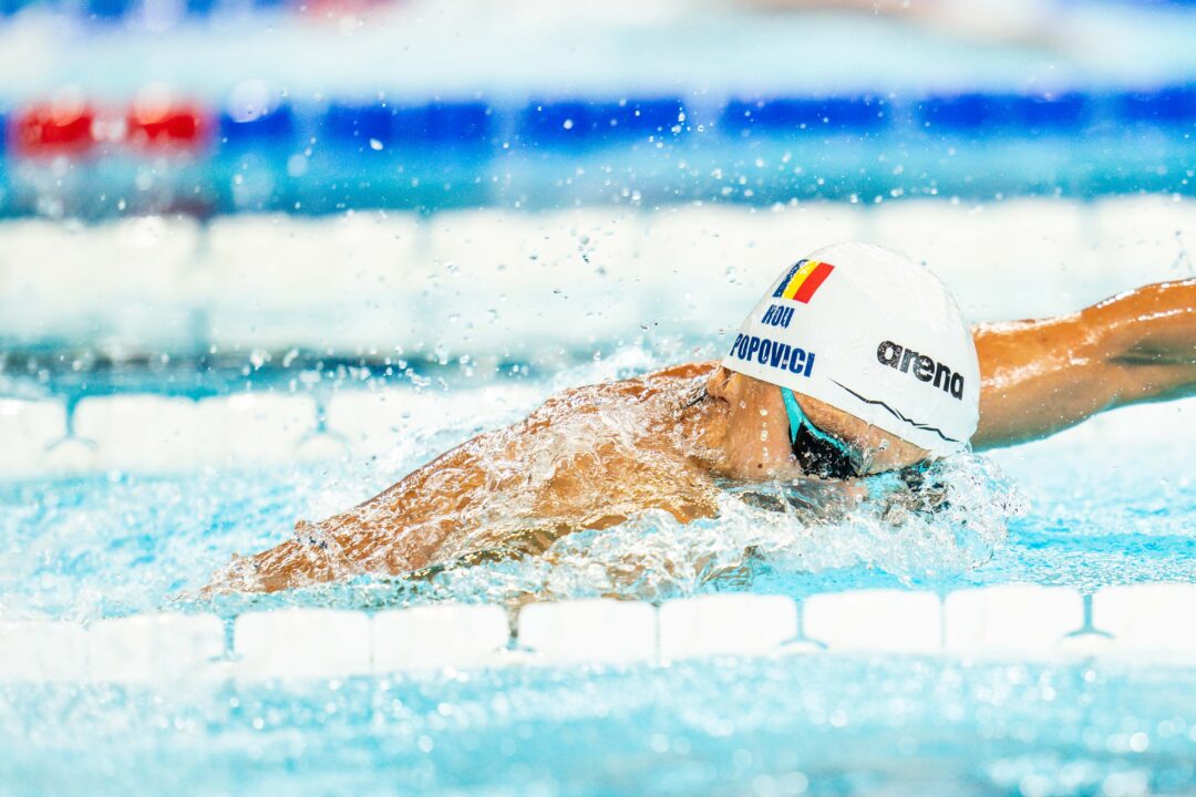 Popovici: Problema Alla Schiena Lo Costringe Al Ritiro Dalla Finale Dei 100 Stile
