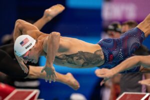 Drew Kibler Swims Lifetime Best 22.11 50 Free at Los Angeles Invitational