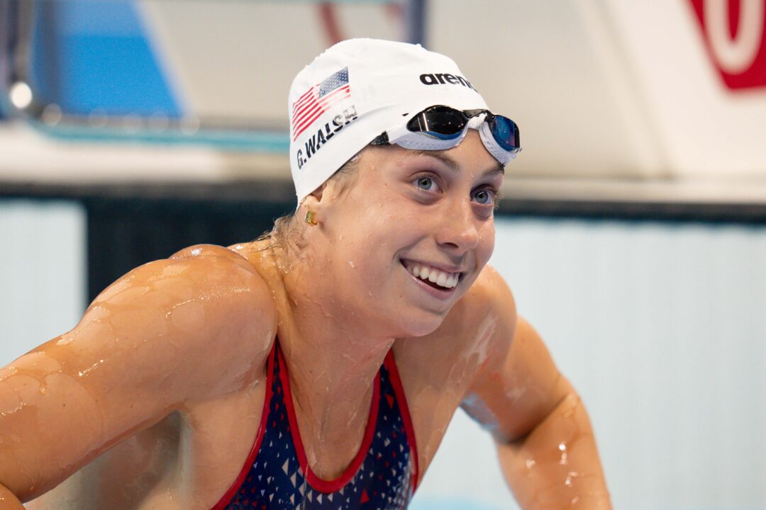 2 World Records, 1 Session…Gretchen Walsh Swims 55.11 In 100 IM To Break Own World Record