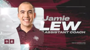 Texas A&M Adds Jamie Lew to Swimming Coaching Staff from 2024-2025